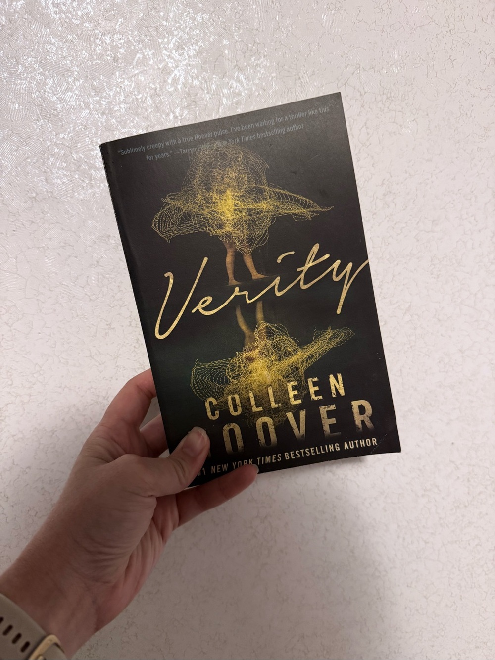 Black & Gold Verity by -Colleen Hoover